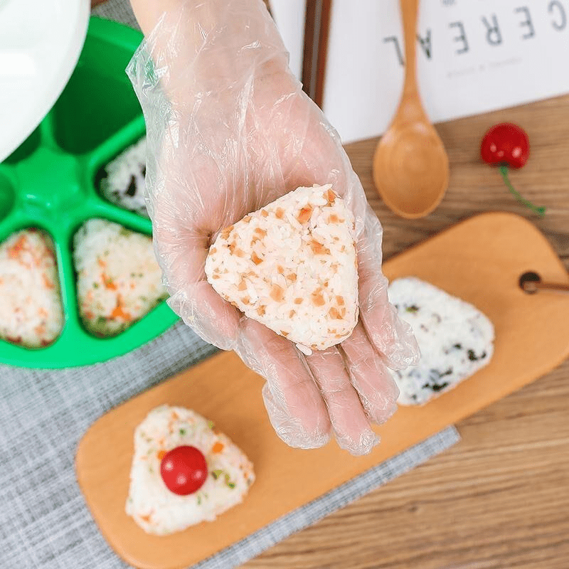 1pc DIY Triangle Sushi Moule 6 en 1 De Qualité Alimentaire - Temu France