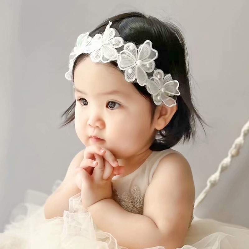 Vêtements en dentelle pour bébé fille de 0 à 1 mois, oreiller, chapeau,  bandeau, accessoires de photographie pour nouveau-né, tenue de princesse  pour séance Photo - AliExpress