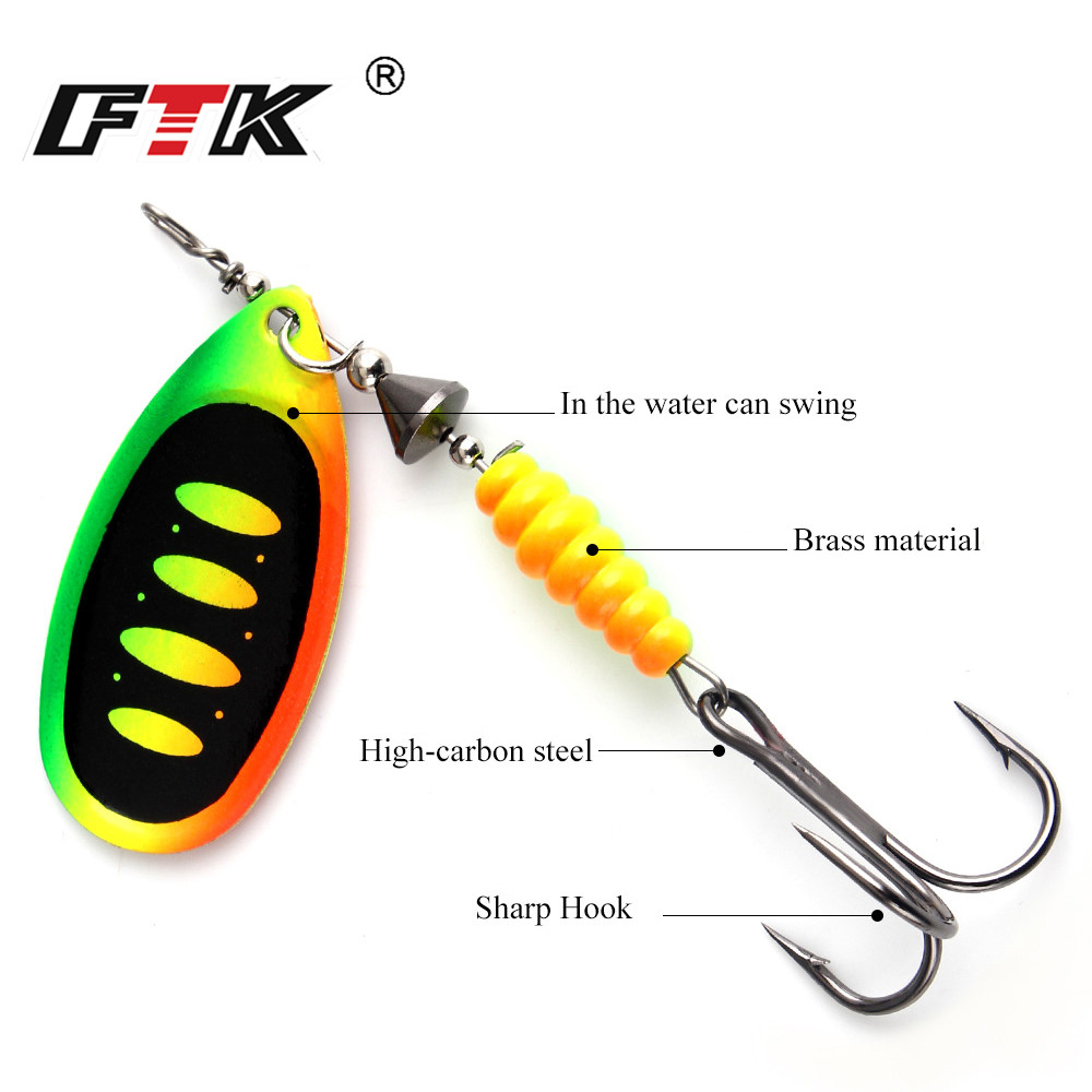 Bait Gold and Silver Leech Spoon Fishing Lure 7.5g/10g/20g/25g with Feather  Treple Hook Metal Sequins Spinner Spoon Bait Bass Practical (Color :  Silver, Size : 20g) : : Sports & Outdoors