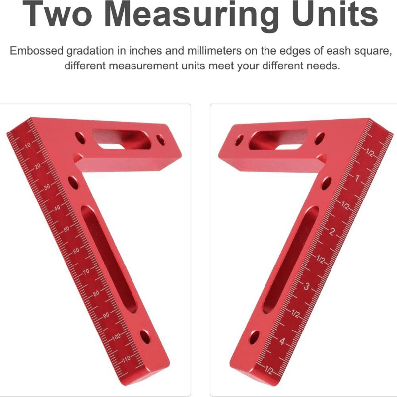 Braçadeira localizadora de quadrado para carpintaria Ângulo reto  Posicionamento de 90 graus Bloco de régua de triângulo Braçadeira de ângulo  reto Ferramenta de combinação para carpintaria - Temu Portugal