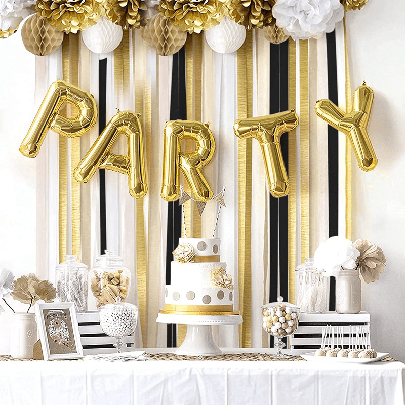 Crepe Paper Streamers Party Streamers For Birthday Wedding - Temu