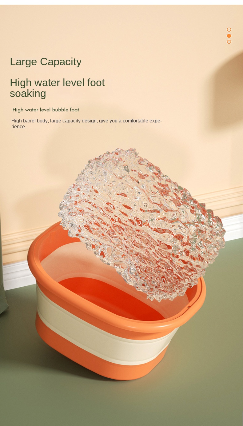 Foldable Foot Soaking Bucket Enjoy A Relaxing Foot Bath Temu Australia