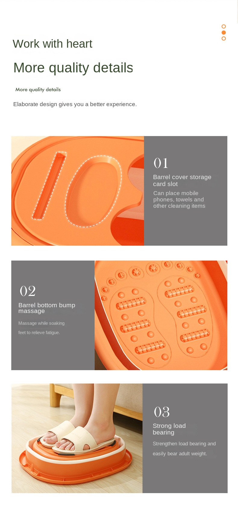 Foldable Foot Soaking Bucket Enjoy A Relaxing Foot Bath Temu