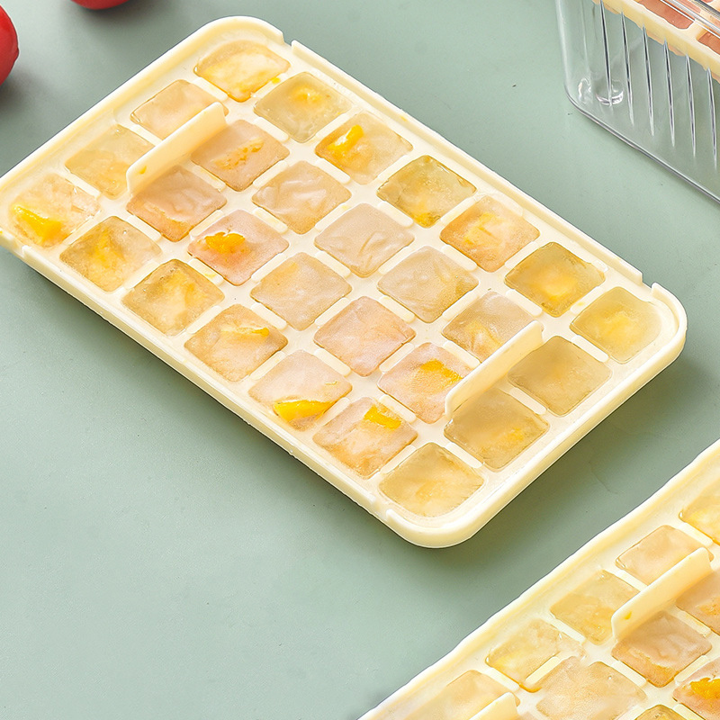 Pianpianzi Cookie Dough Freezer Tray Insulated Ice Storage Container Ice  Surrender Baking 11 Grids Jelly Fruit Chocolate Silicone Ice Cake Mould