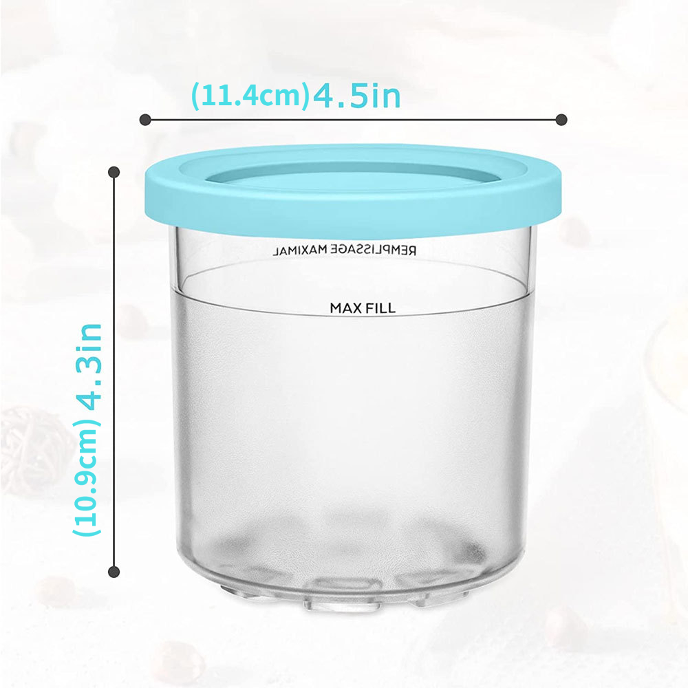 Ice Cream Can, Suitable For Nc299amz And Nc300s, Reusable Ice Cream  Container With Lid - Temu