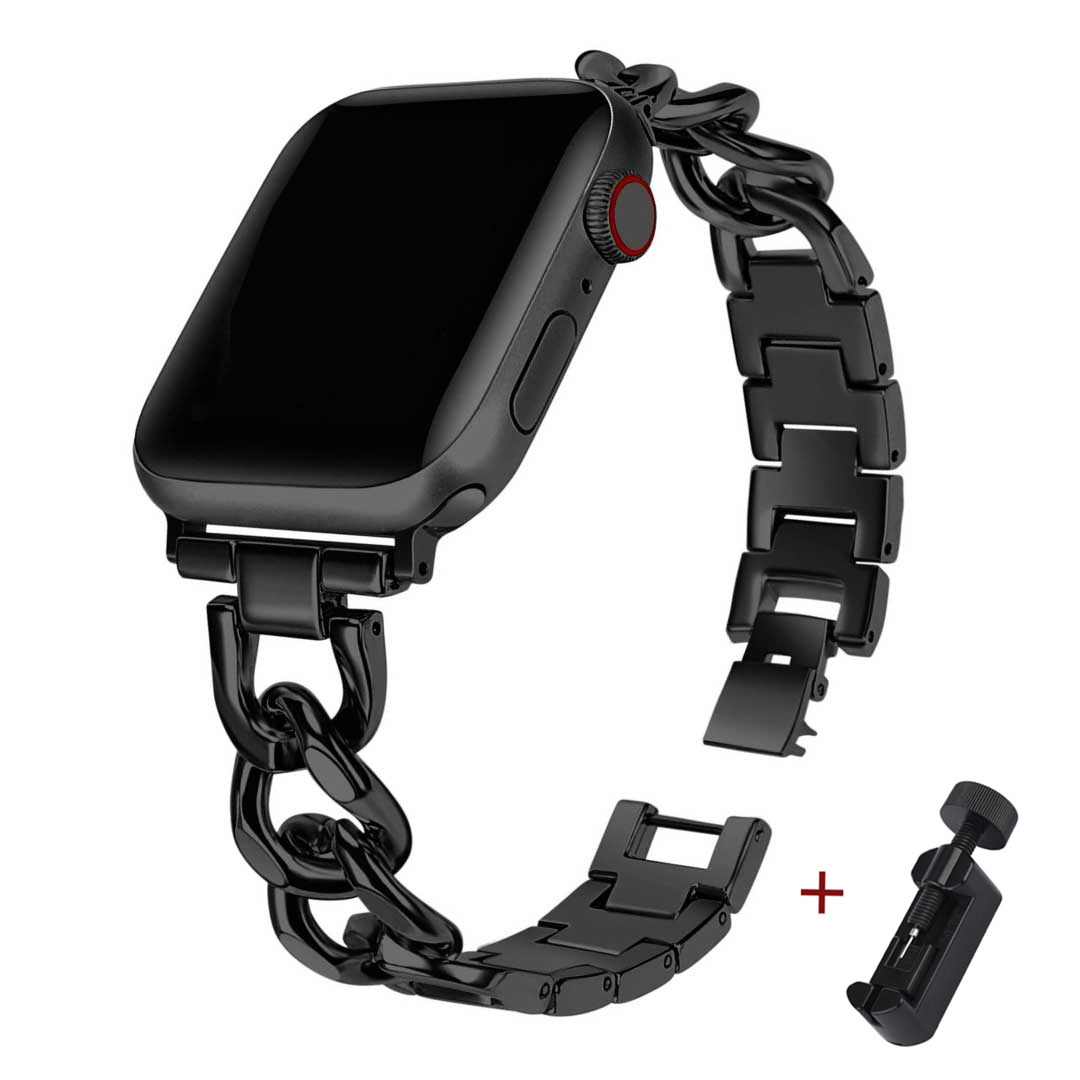 Stainless Steel Apple Watch Strap for Apple Watch 3-8 SE
