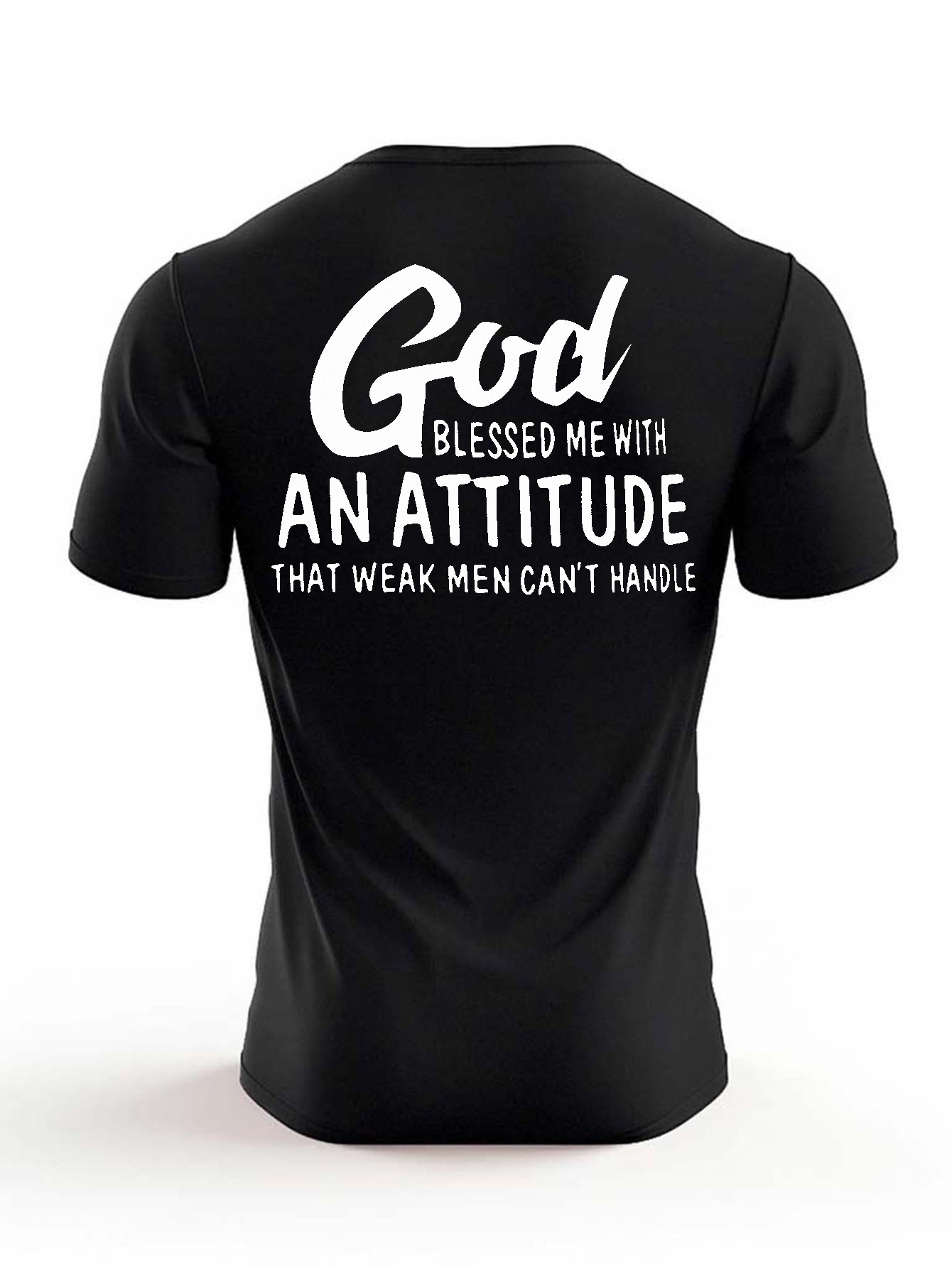 Camiseta masculina com estampa de slogan cristão e leve elasticidade,  camiseta estampada, roupas masculinas de verão, roupas masculinas - Temu  Portugal