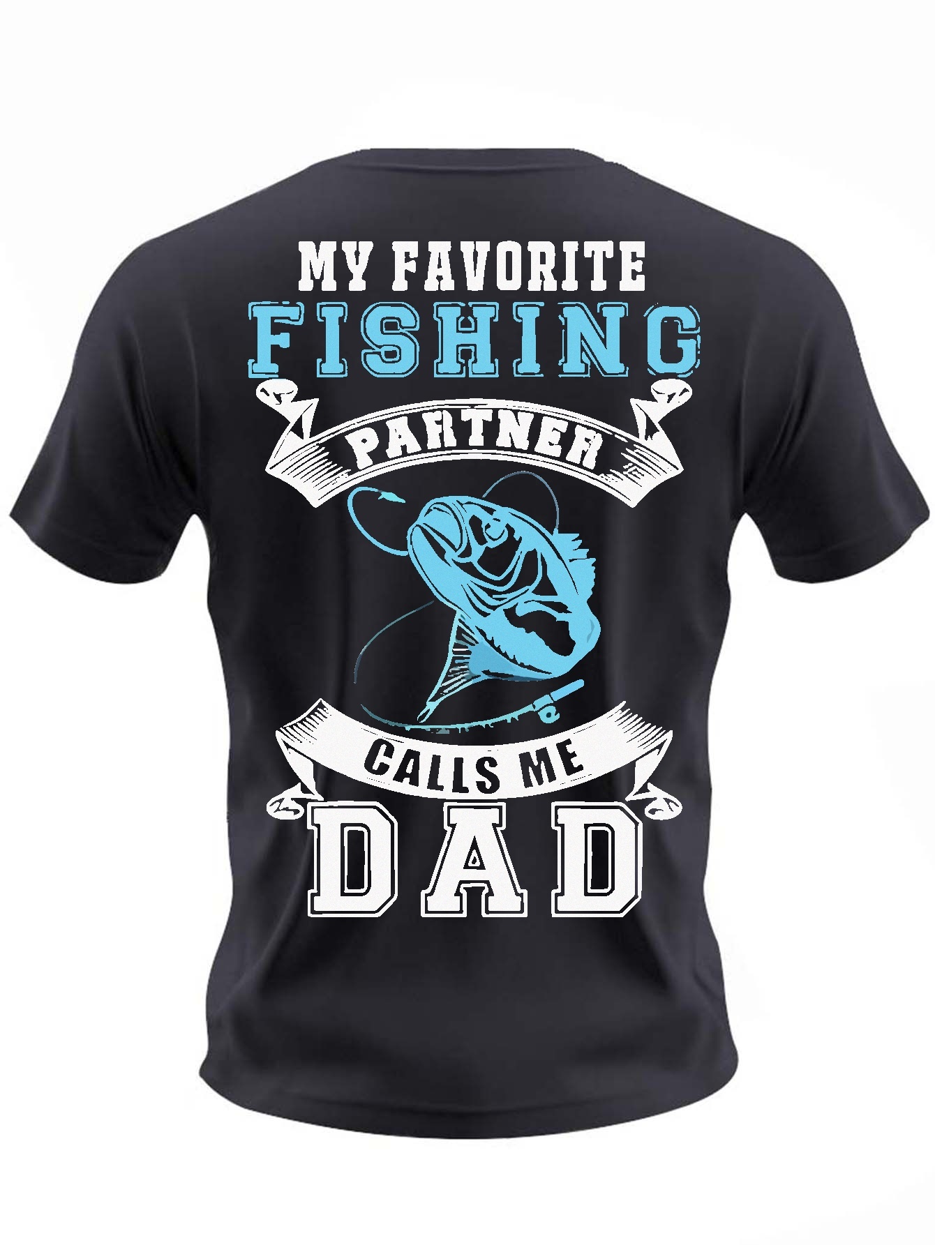 m Going Fishing Daddy Letter Print Boys Casual Creative - Temu