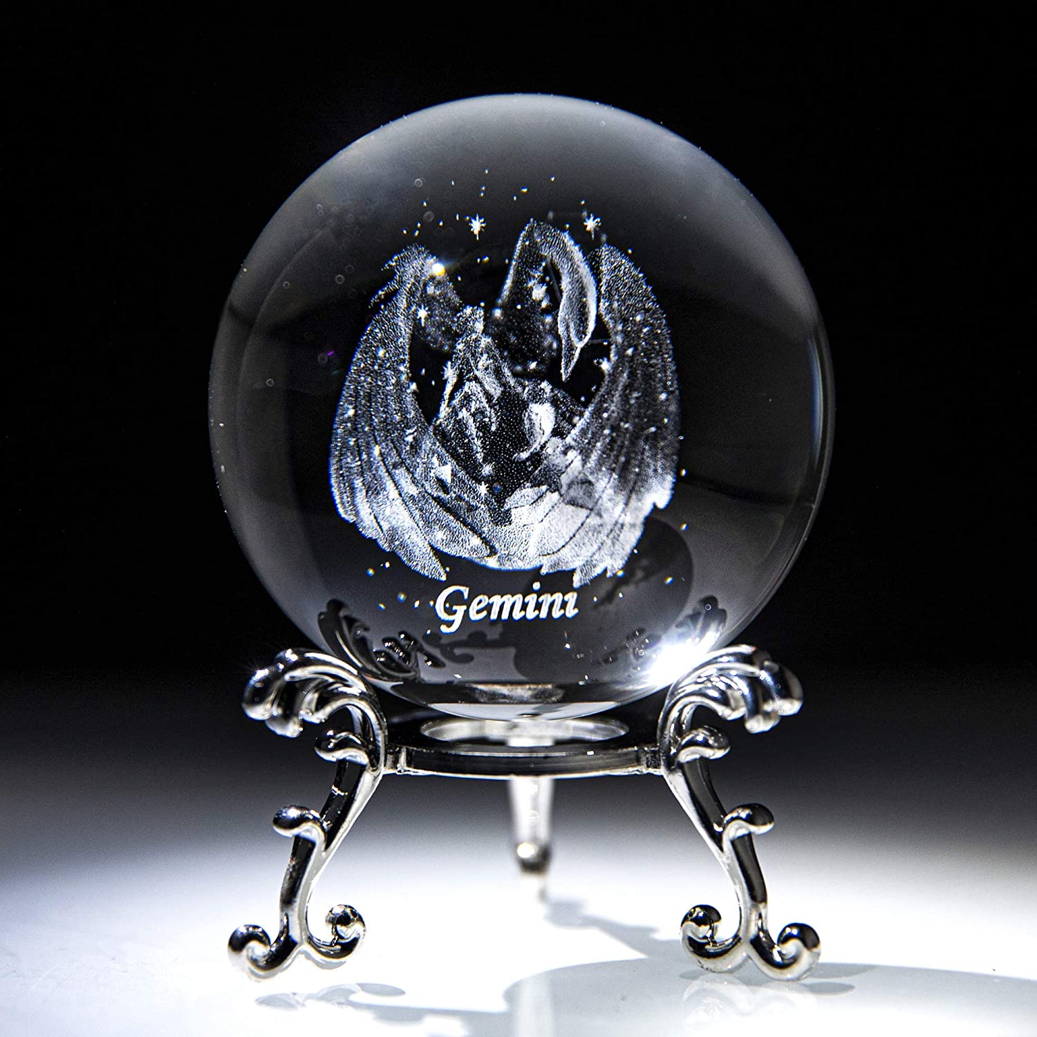 3d Constellation Crystal Ball Crystal Paperweight Full - Temu