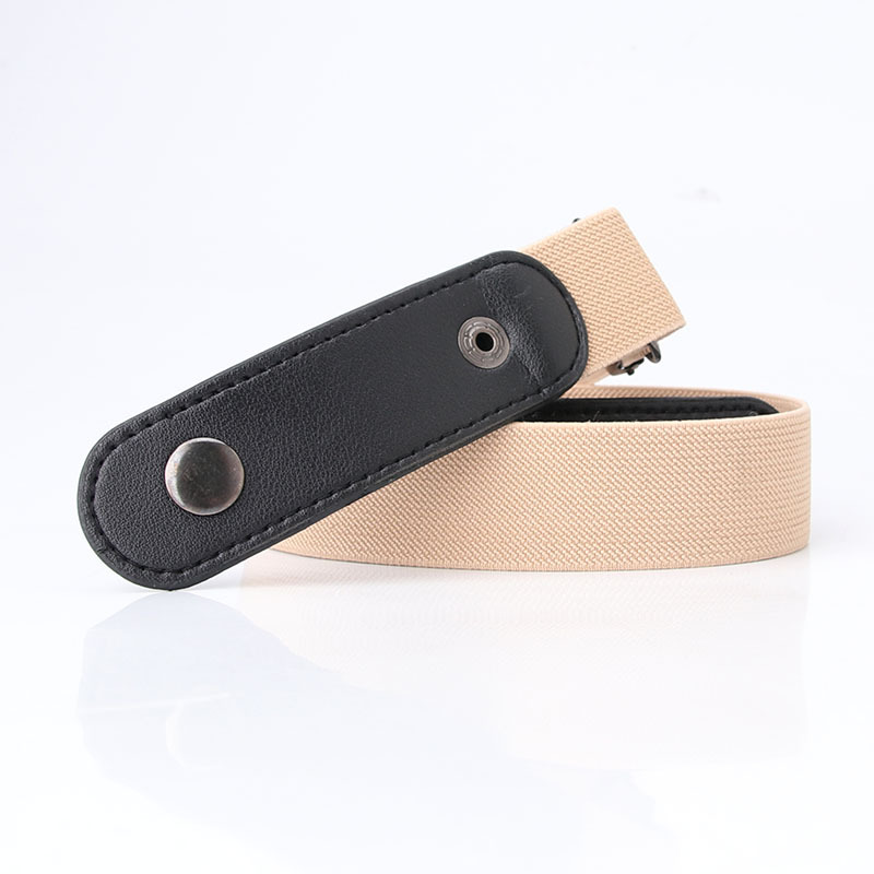 Ruicyg Man And Women No Buckle Elastic Belts For Jeans Invisible Pants  Adjuster With Flat Buckle Fit Belt Loop - Temu