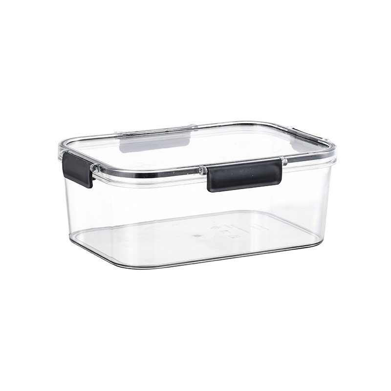 16-Cup Food Storage Container Organzier Plastic Clear Viewing