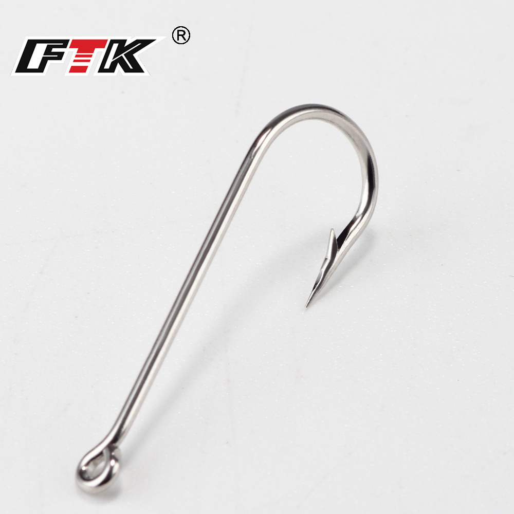 Coating High Carbon Fishing Hooks Stainless Steel Barbed - Temu