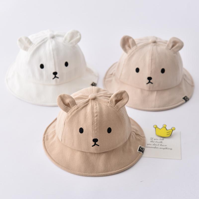 Baby Hat Spring And Autumn Thin Section Baby Fisherman Hat Pure Cotton Cute  Korean Version Of The Tide Spring And Summer Boys And Girls Sun Hat - Temu