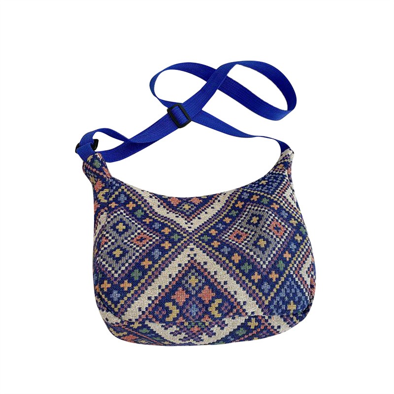 Crossbody bag Tribal Boho Bag Sling bag Hippies Ikat Aztec style