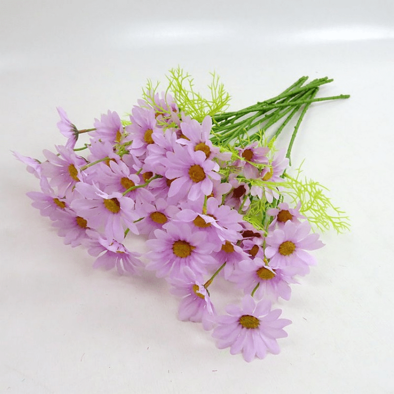 Simulation Chamomile Flower Bouquets With Small Daisies For - Temu