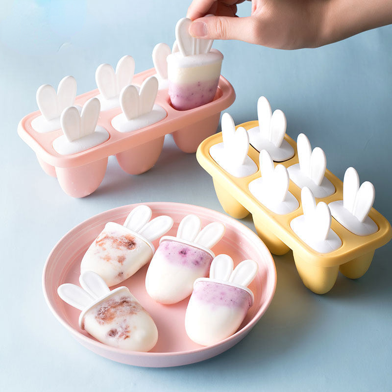 Cute Ice Pop Molds Reusable With Lid Silicone Popsicle Molds Cartoon Shape Ice  Cream Mold For Kids - Buy Cute Ice Pop Molds Reusable With Lid Silicone Popsicle  Molds Cartoon Shape Ice