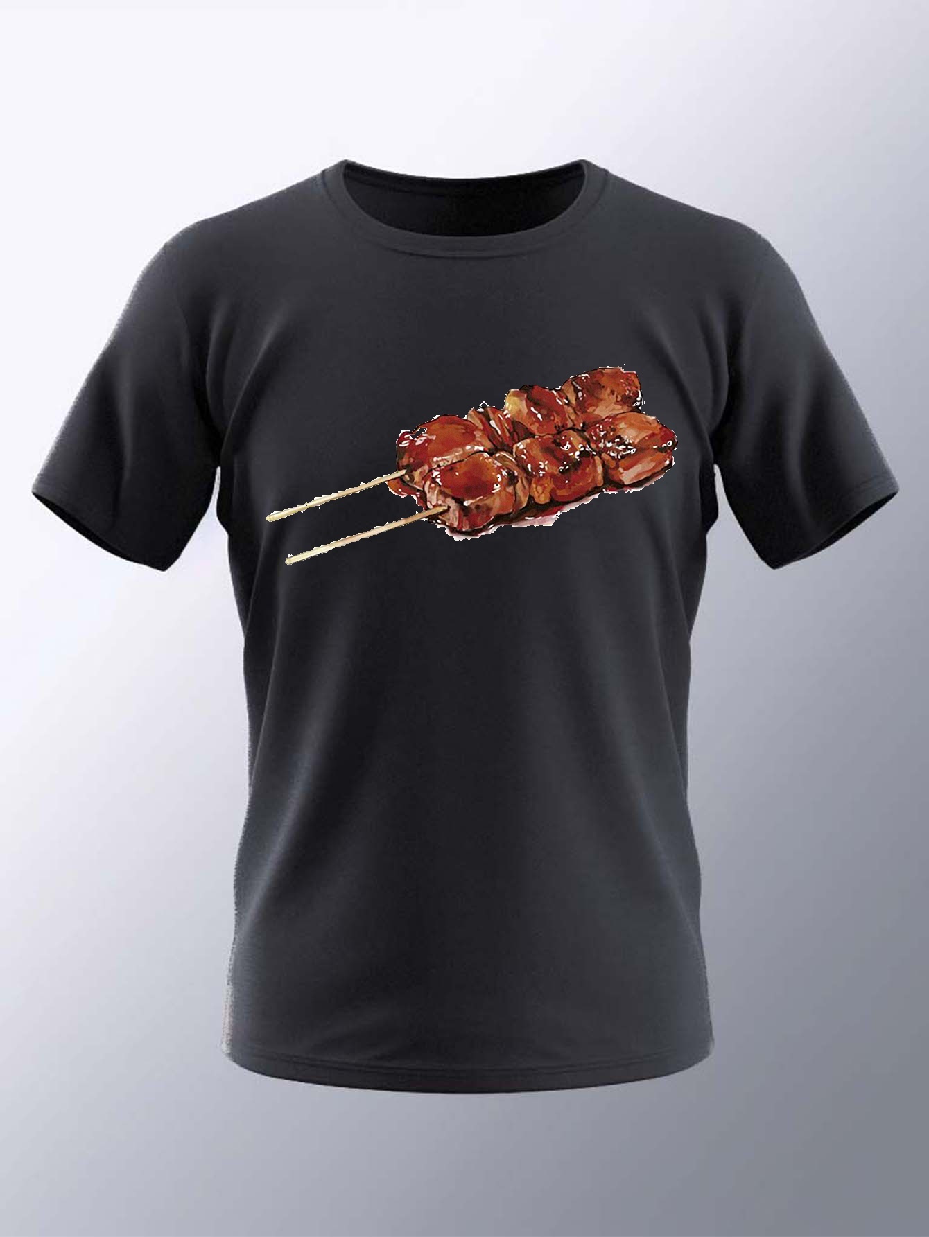 Multitarea Humo Carne Camiseta Creativa Estampado Letras - Temu Chile