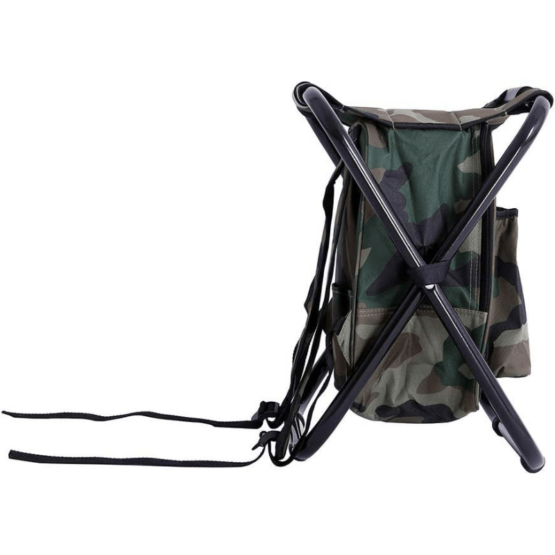 1 Foldable Fishing Chair Backpack Canvas Portable Chair - Temu