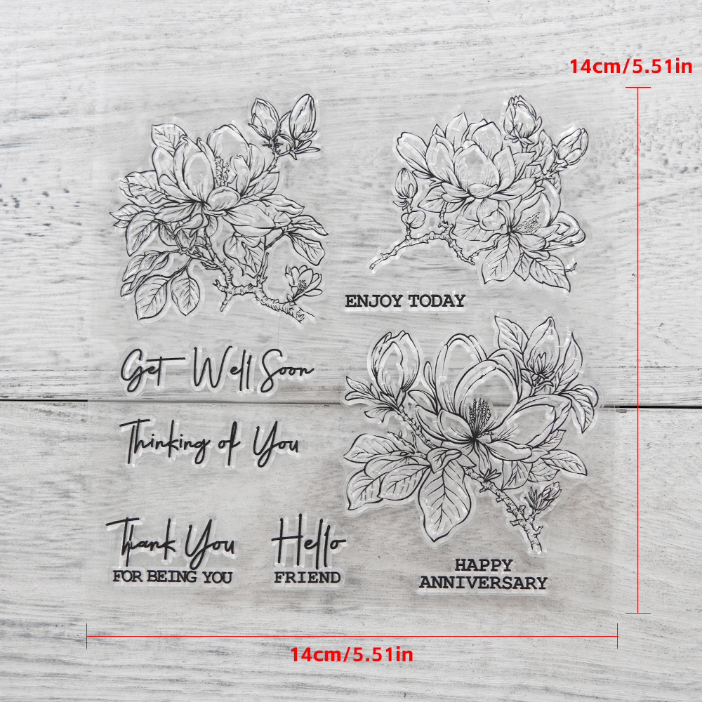 Mangocraft Original Design Painted Flowers Floral Stamps - Temu