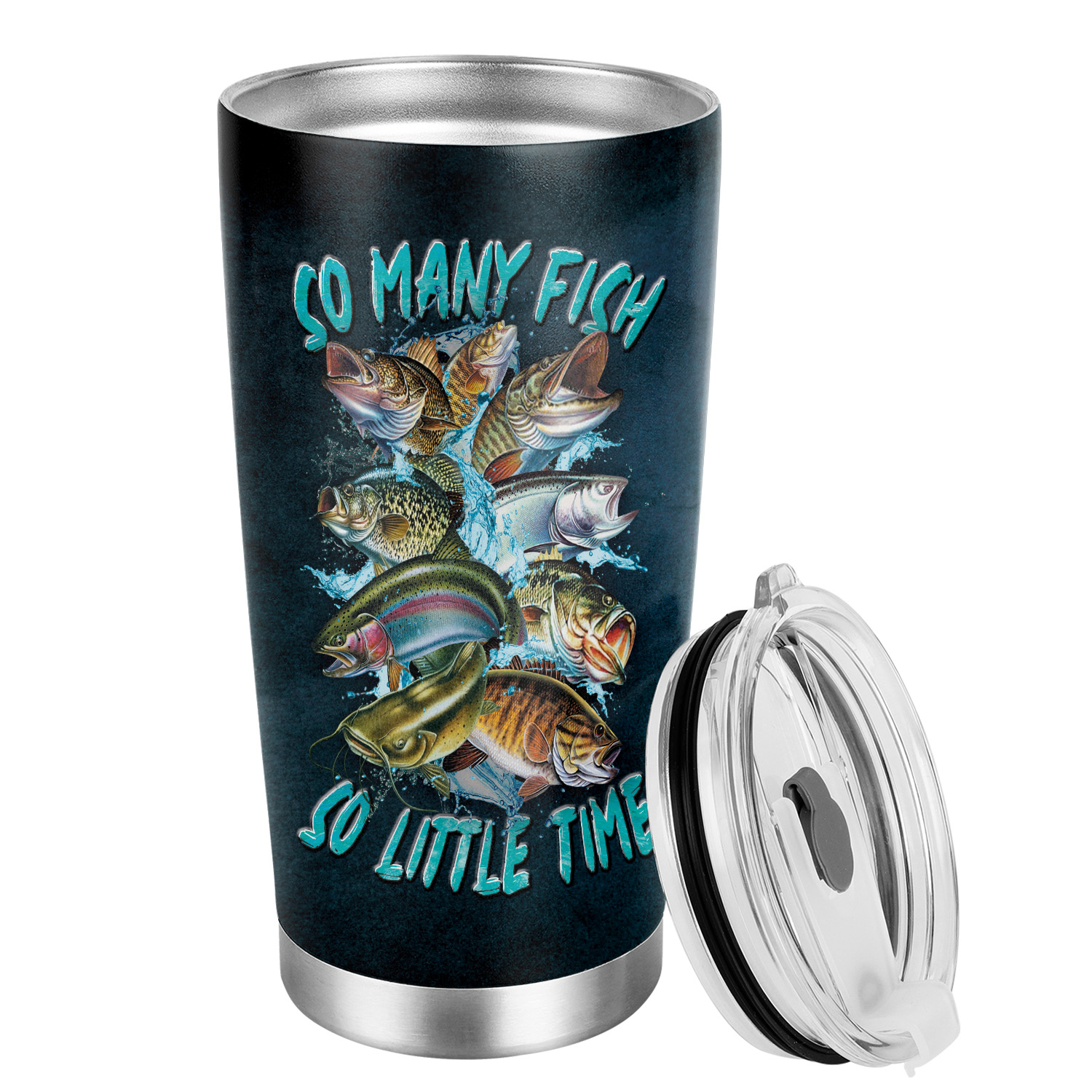 Personalized Fishing Tumbler With Customize With Name - Sandjest -  Personalized Gift