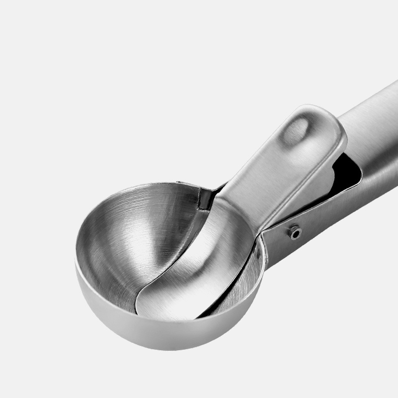 1PCS Stainless Steel Portion Scoop-Ice Cream Scoop -All-purpose Scoop For  Ice Cream, Frozen yogurt, Cookie dDough, meat balls