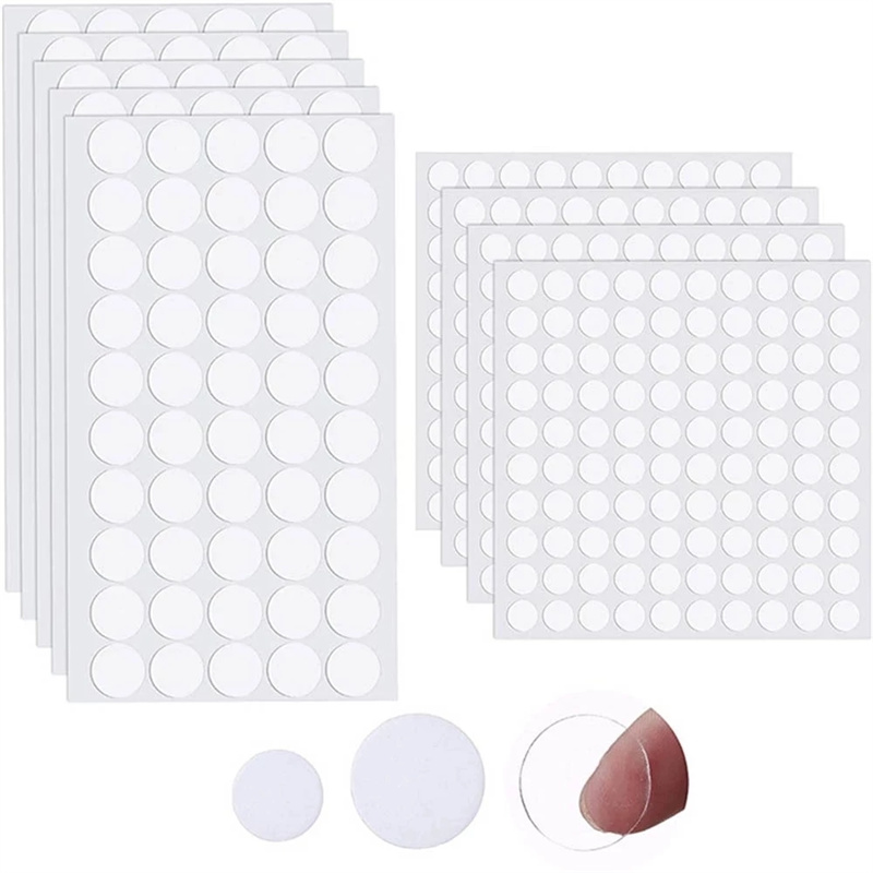 Double Sided Adhesive Dots Clear Glue Point Tape Stickers Balloon Glue  Round No Traces Strong Adhesive Sticker Waterproof Dot Sticker for Craft  DIY