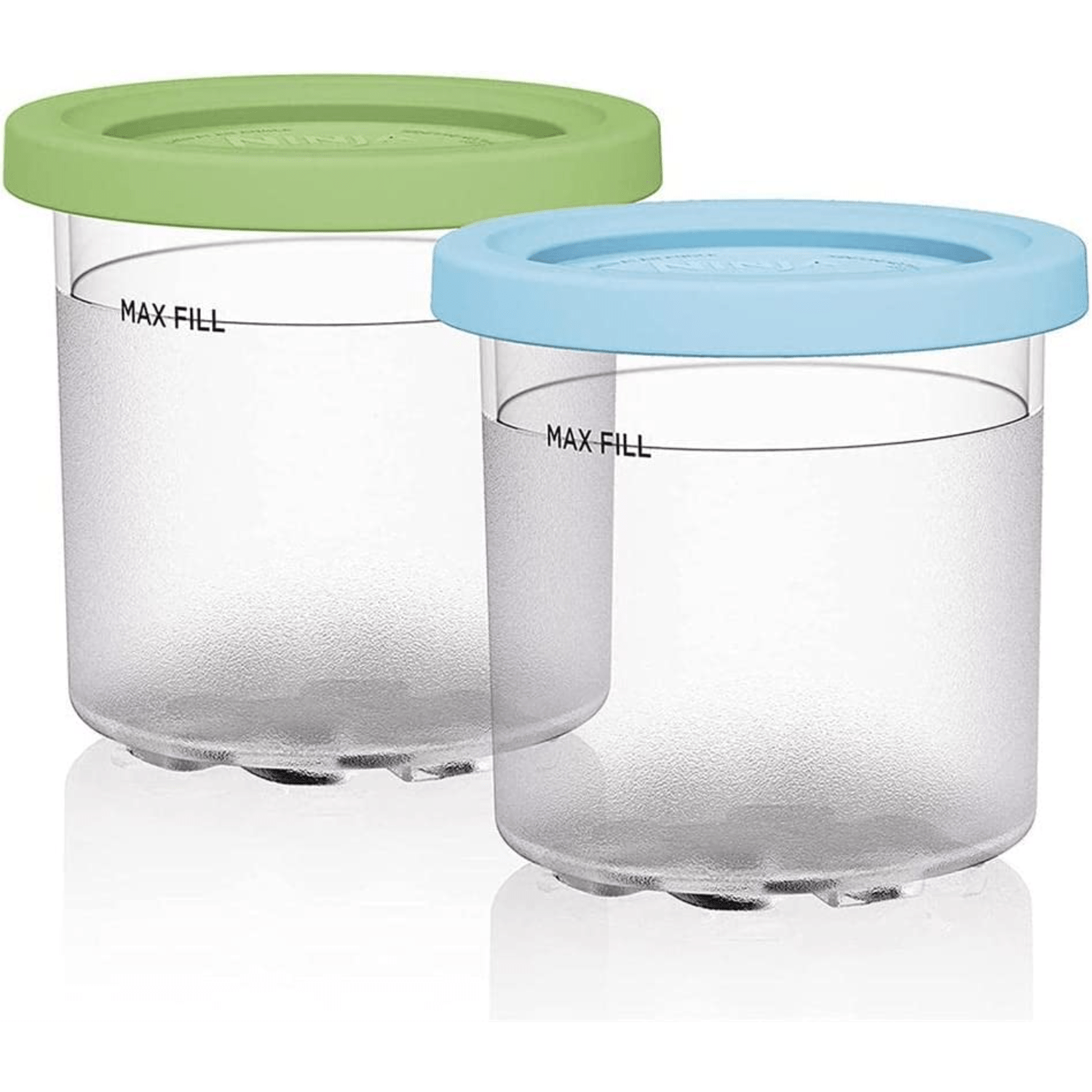 4pcs Ice Cream Pints Cup Ice Cream Containers With Lids For Ninja