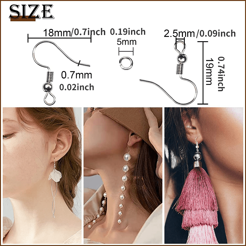 1150pcs Earrings Set for DIY Jewelry Making