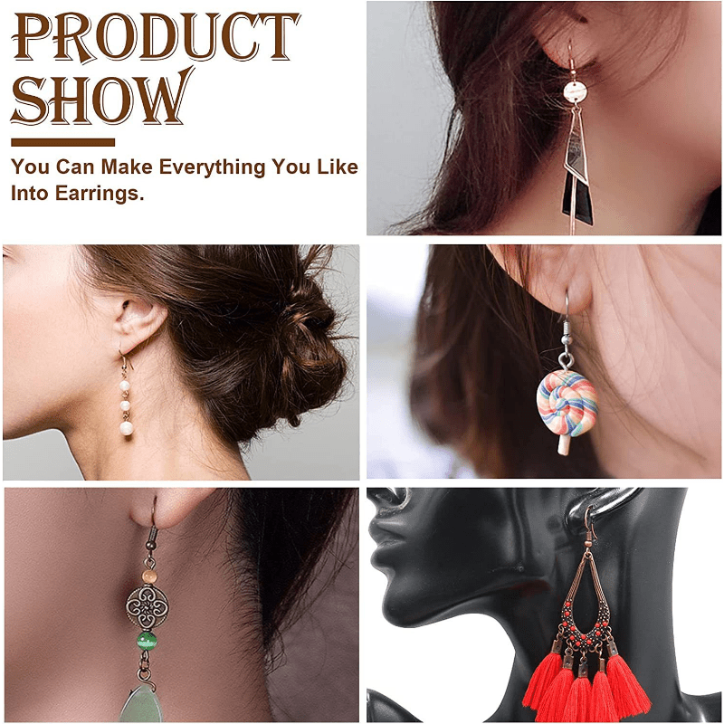 1150pcs Earrings Set for DIY Jewelry Making