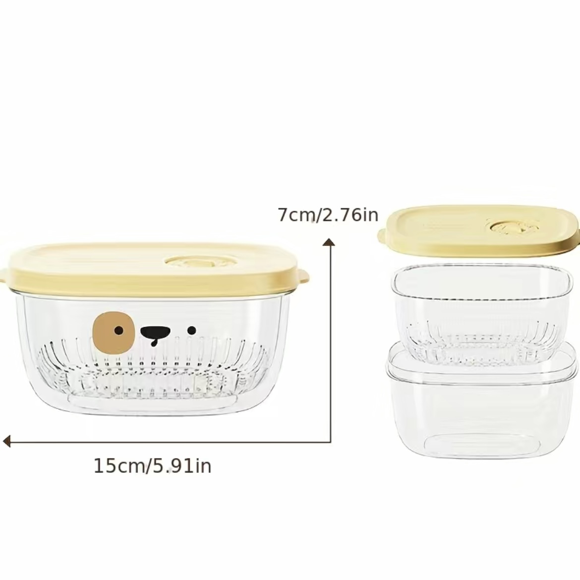 Food Packaging Small PP Box Cooked Rice Miscellaneous Grains Preservation  Storage Box Food Container Mini Boxes for Work Lunch - AliExpress