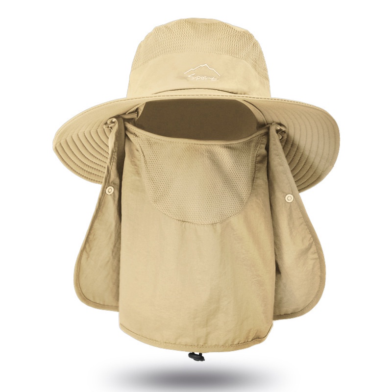 Buy Home Prefer Mens Sun Hat with Flap Summer Neck Cover