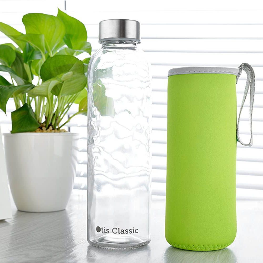 550ml Insulation Thermos Water Bottle with Cup Sleeve Cute