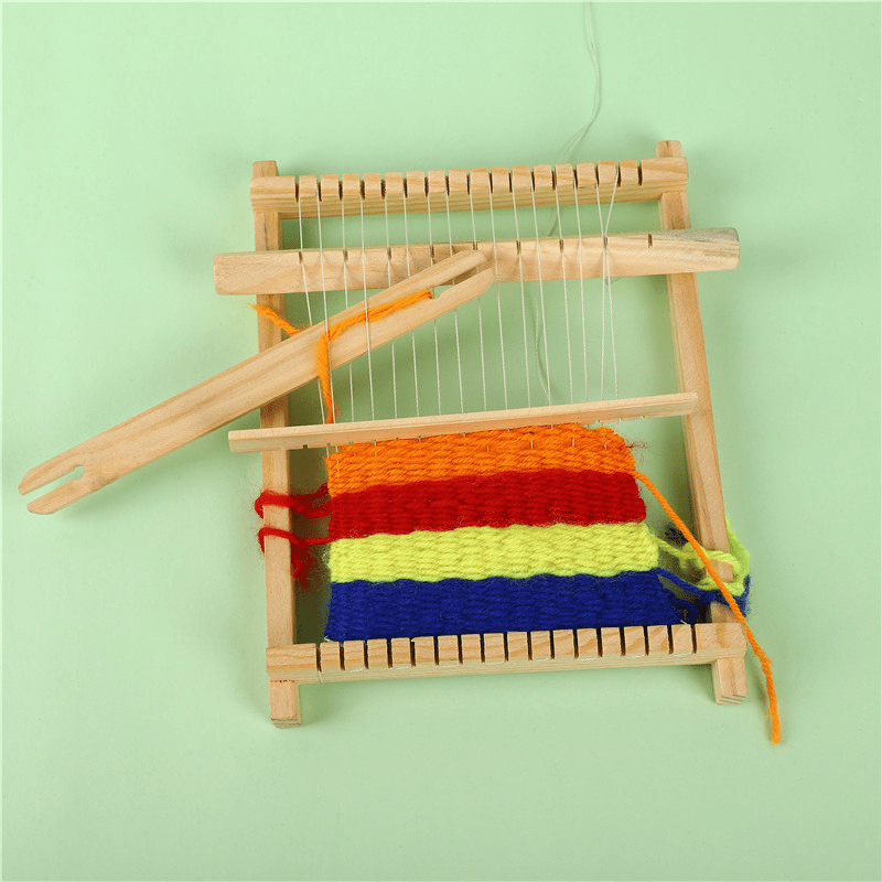 Safely Designed weaving machine toy_5 For Fun And Learning 