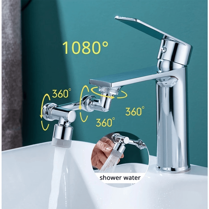 1pc Grifo De Cocina, Extensor Universal De Grifo A Prueba De Salpicaduras,  Extensión De Aireador De Cascada De Agua De Lluvia Voladora, Cabezal  Adaptador De Salida De Agua - Temu Mexico