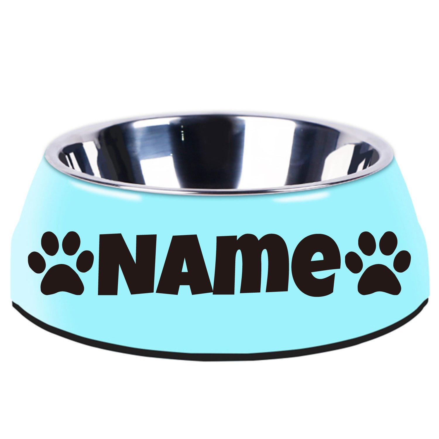 Dog Bone Stainless Steel Personalized Dog Bowl