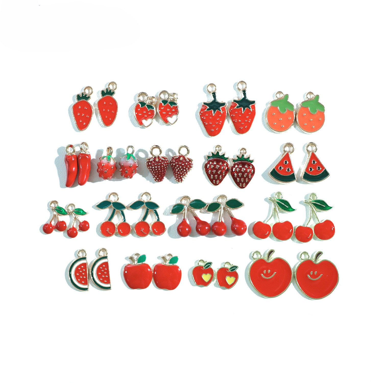 Kit para hacer llaveros con tema de frutas diy fingerinspire al