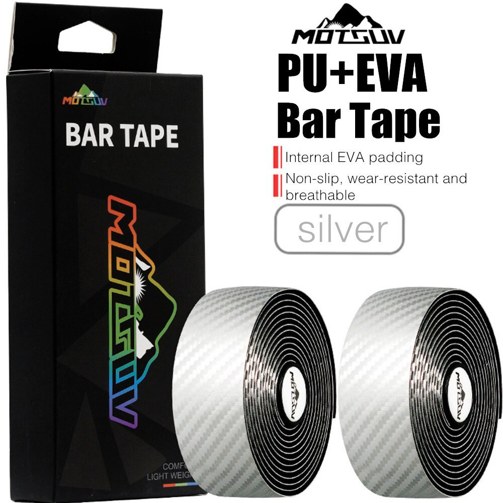 Silver bar discount tape road bike