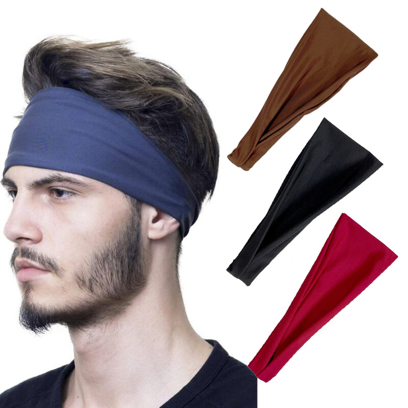 Men's Running Headband Sweatband for Exercise and Sports