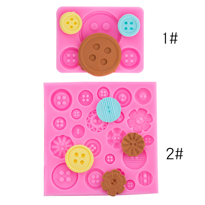 Buttons Shape Silicone Mold Silicone Mold For Soap And - Temu