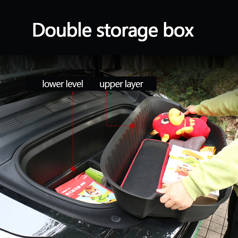 For Model Y Front Trunk Storage Box Front Trunk Storage Box Modification  Accessories