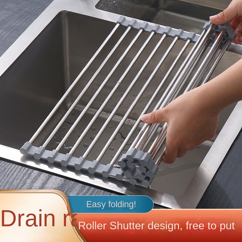 Roll Up Dish Drying Rack Over The Sink Drying Rack For - Temu