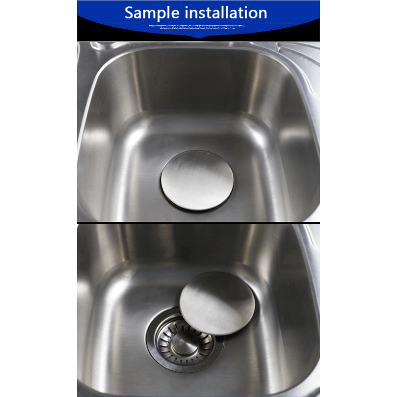 Stainless Steel Kitchen Sink Strainer Upgrade 304 Anti rust - Temu