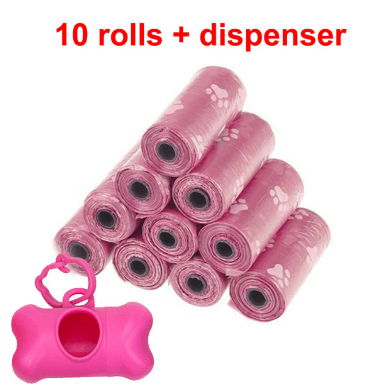 Pink Compostable Garbage Bags