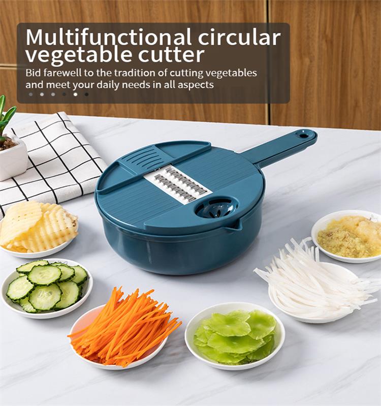 12 In 1 Multi-Function Vegetable Chopper Carrots Potatoes Manually
