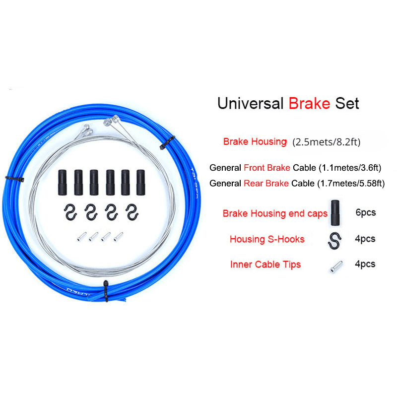 Lot De 4 Câbles De Frein Universels Pour Vélo, Câble De Frein Standard