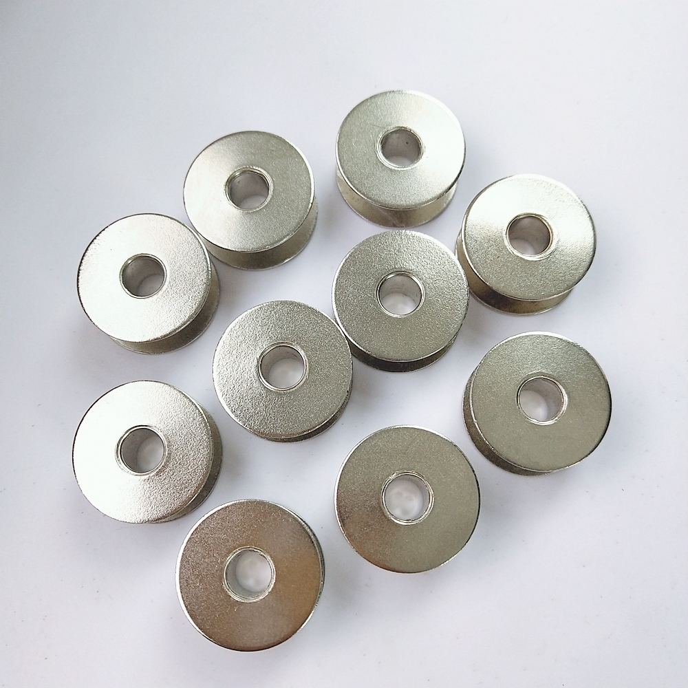 High Quality 20PCS Metal Bobbins Spool Sewing Craft Tool Stainless