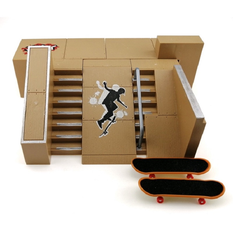 12pcs Toy Finger Skateboard Fingerboards for Tech Deck Ramps