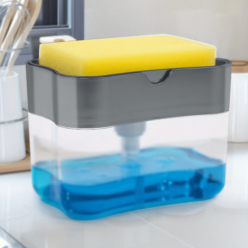 Kitchen Liquid Soap Dispenser Manual Press Kitchen Sink Dish Soap Dispenser  Detergent Container Bathroom Hand Washing Machine