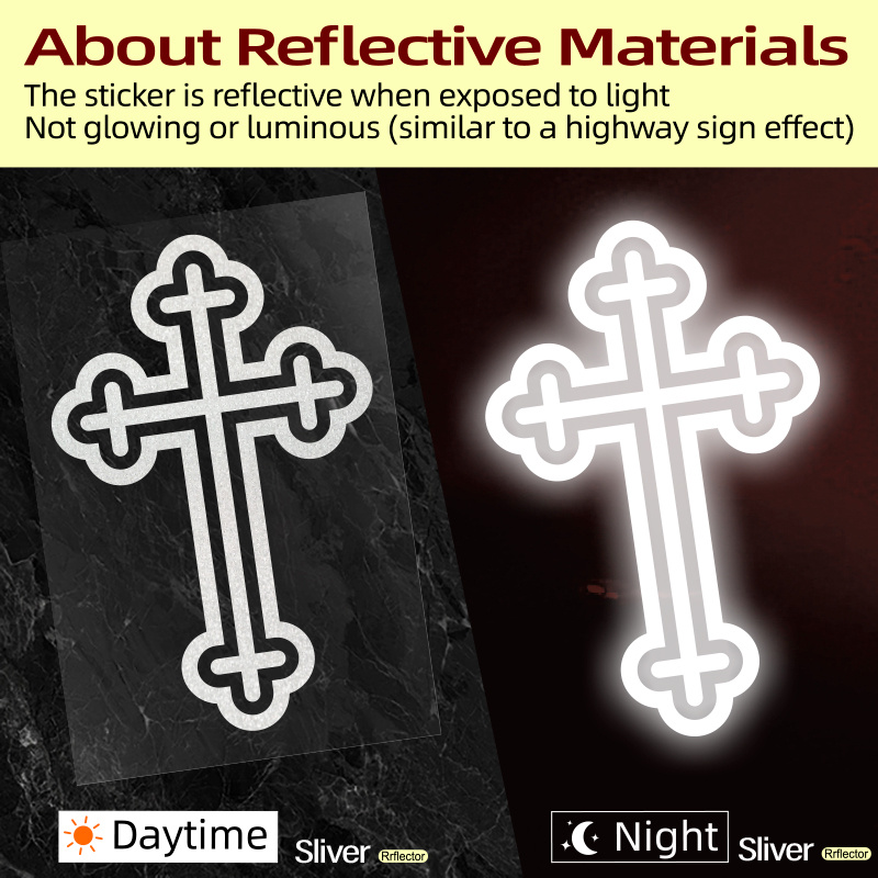 Cross Praying Hands Christian Car Sticker Fashion Waterproof - Temu