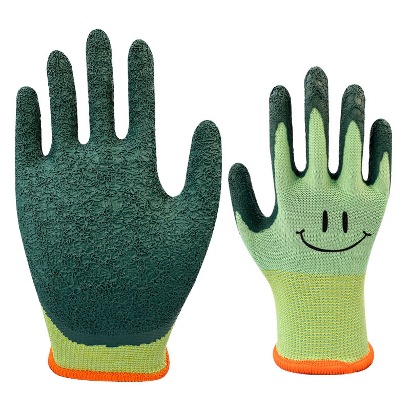 2 pares de guantes de jardinería de dibujos animados para niños